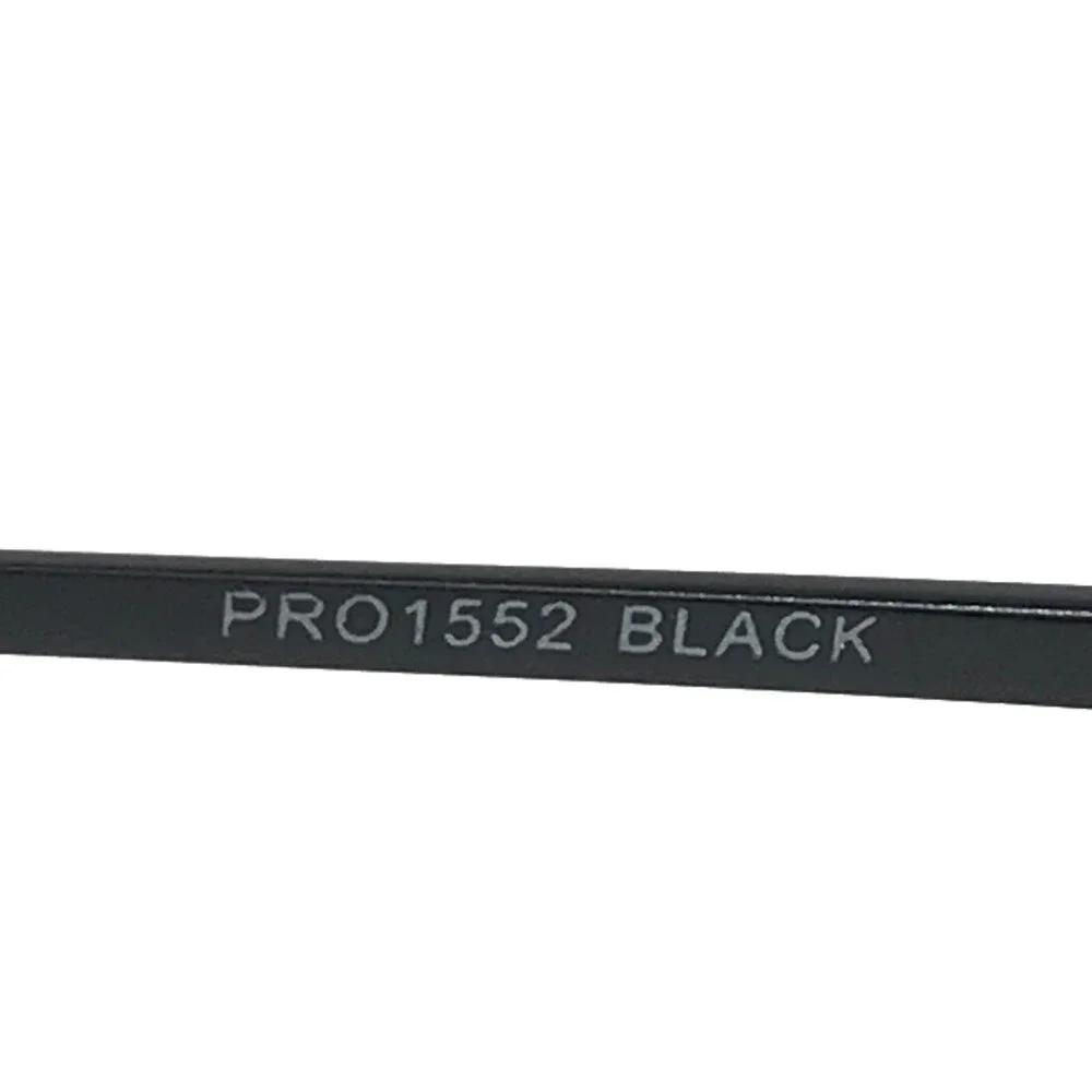 Parada Eyeglasses Frames PRO 1552 BLACK Rectangular Full Rim 47-18-135